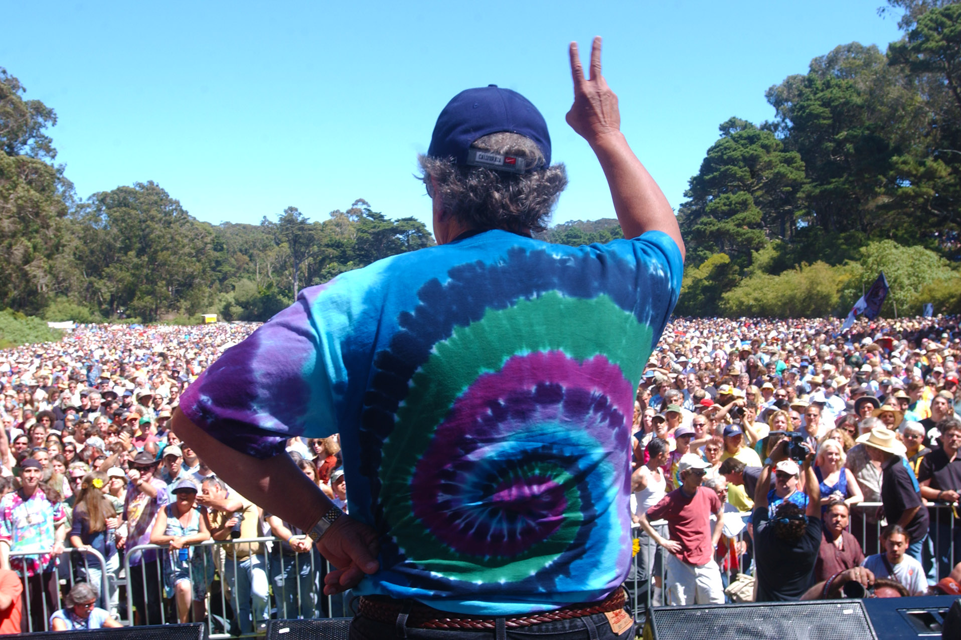 Dr David E Smith at the 40th anniversary of The Summer of Love
